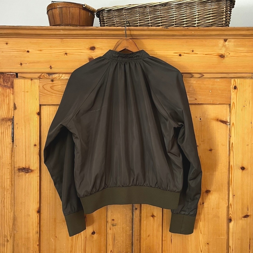Free People Midnight Bomber Jacket Small Green - Picture 3 of 8
